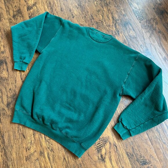 Vintage 90s Eddie Bauer "Field's Finest" Black Lab Sweatshirt - Made in USA - Picture 4 of 16